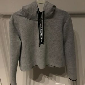 Superdry cropped hoodie